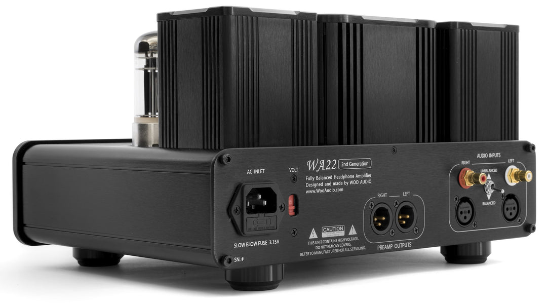 Woo Audio WA22 (2nd gen) Fully-balanced Headphone Amplifier