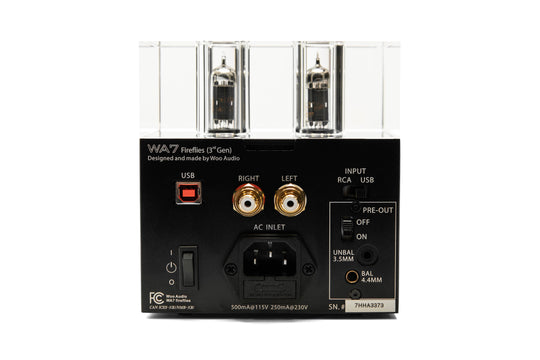 Woo Audio WA7 螢火蟲（第 3 代）平衡耳機放大器 DAC